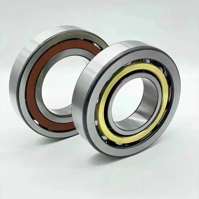 Cuscinetto a sfera ad alta precisione 71804 per durezza 61-65 HRC e struttura di contatto angolare